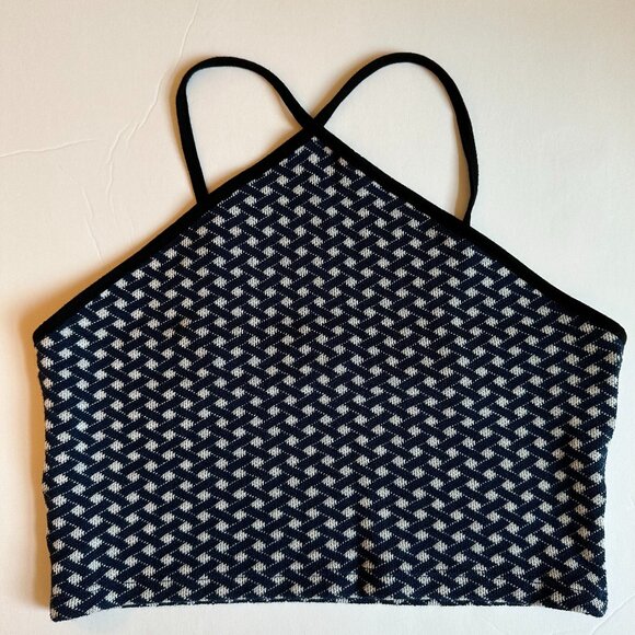 ZARA - Knit Halter Tank Top - Picture 1 of 3